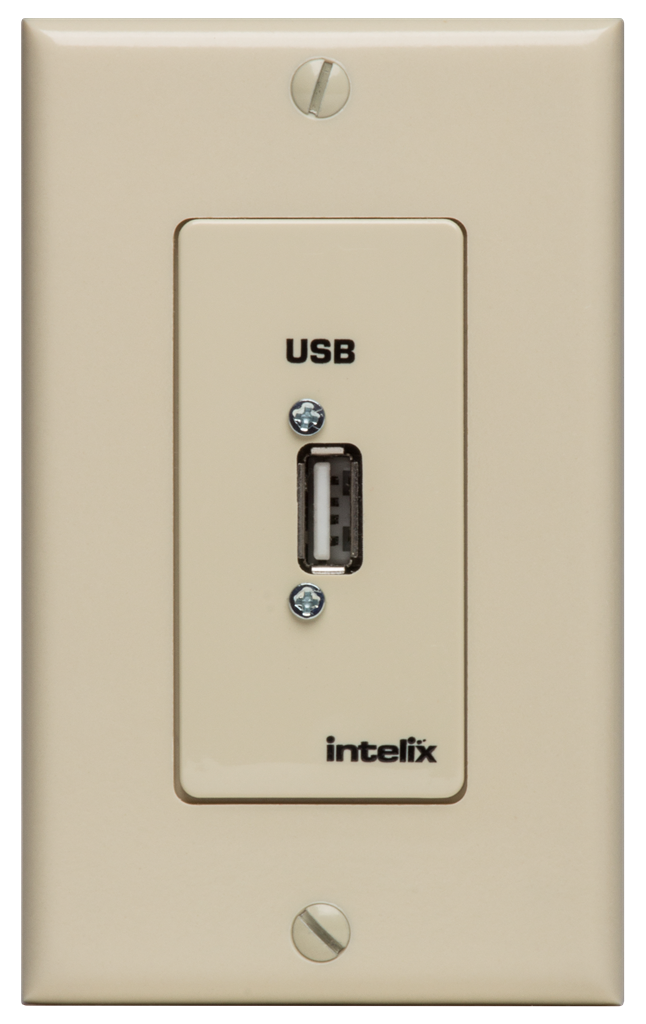 USB-WP-C-I Full-Speed USB Extender Wall Plate - Client Side