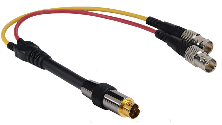 S-Video to Y/C 2 BNC Cables