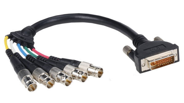 DVI to 5 BNC Adapter Cable