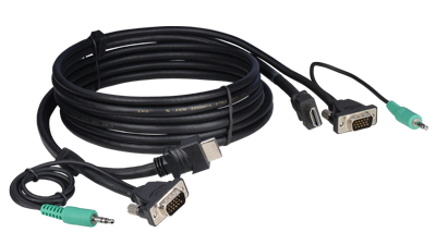 VGA and HDMI Cables