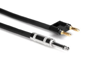 1/4 Inch to Banana Speaker Cables