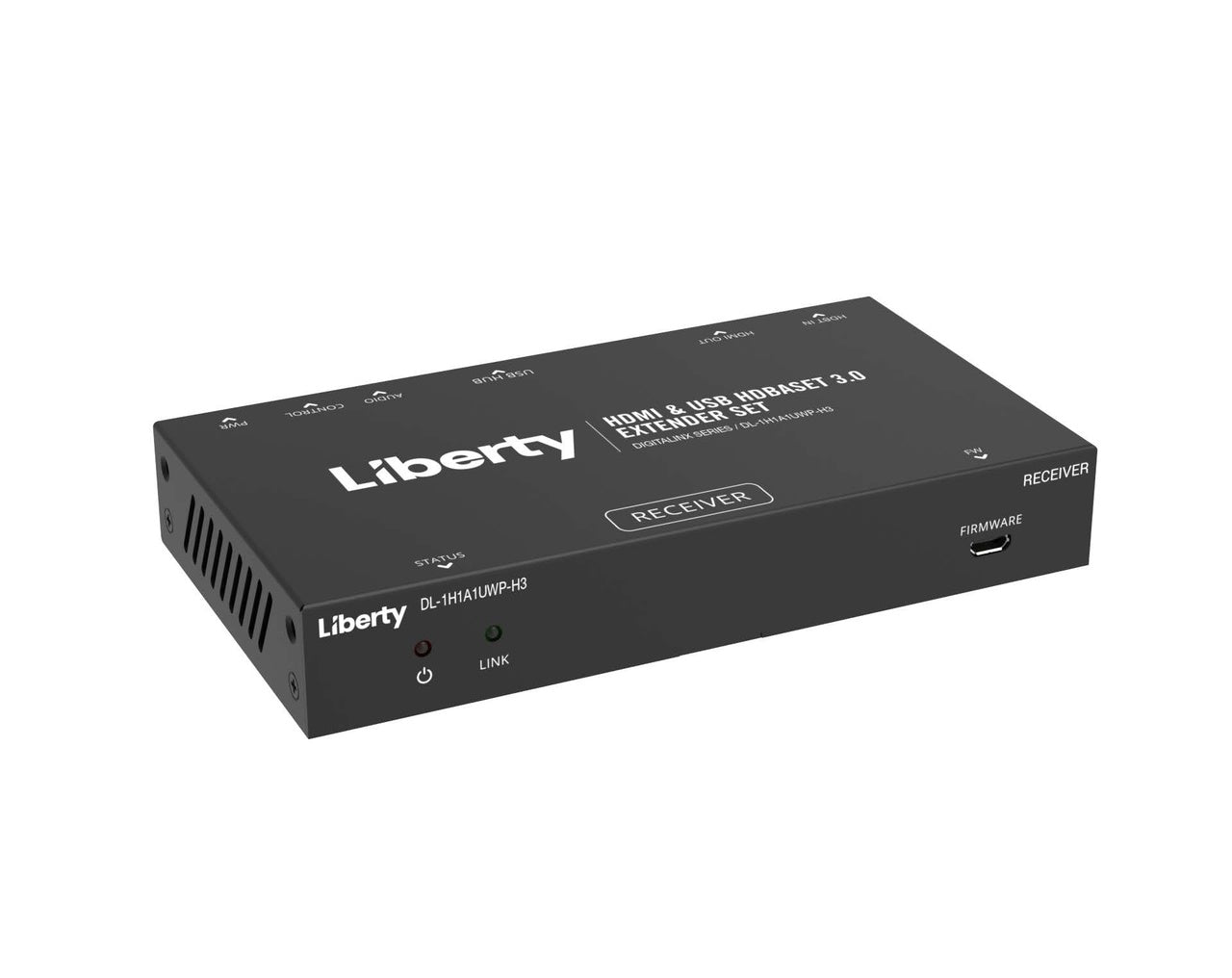 DL-1H1A1UWP-H3 Digitalinx Series 4K60 HDMI & USB HDBaseT 3.0 Wall Plate Extension Set