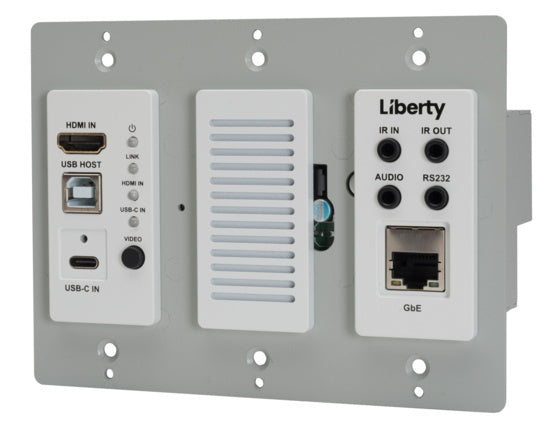 IPEX6001U-WP-W DigiIP 6000 Series SDVoE Wall Plate Encoder