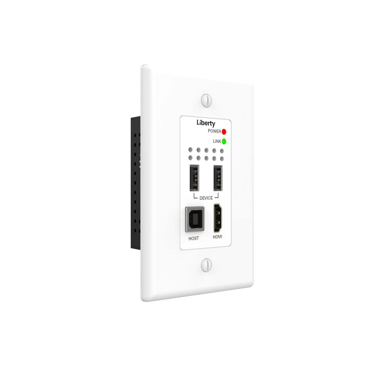 DL-1H1A1UWP-H3 Digitalinx Series 4K60 HDMI & USB HDBaseT 3.0 Wall Plate Extension Set