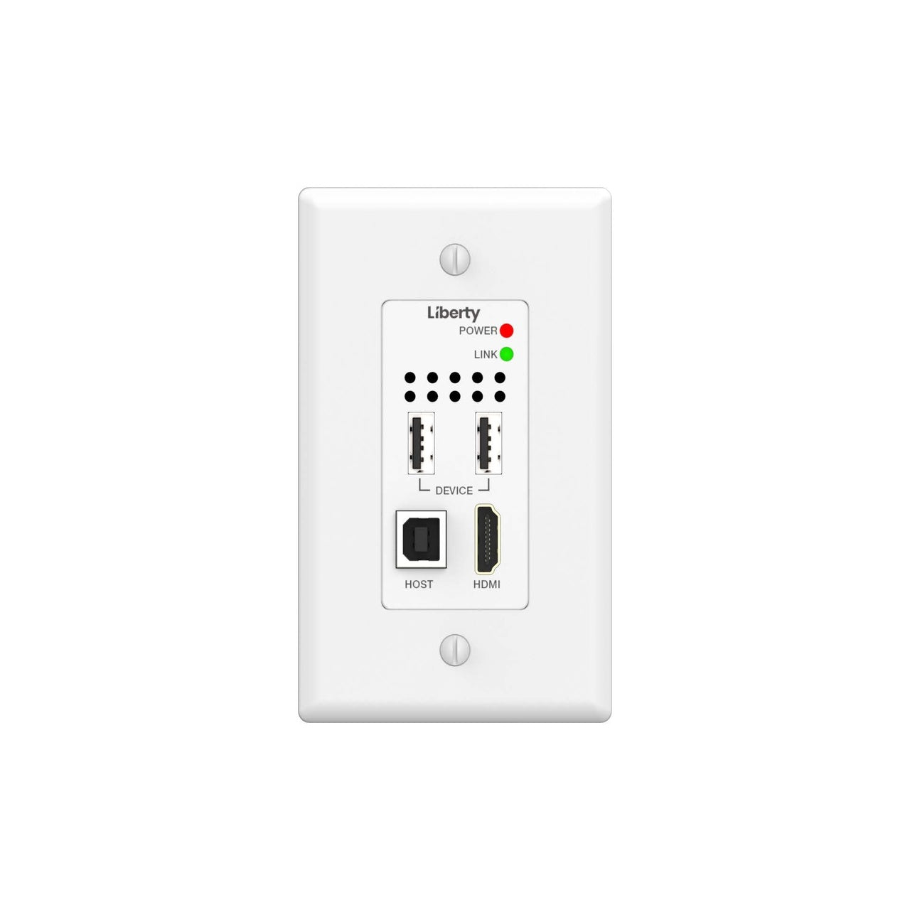 DL-1H1A1UWP-H3 Digitalinx Series 4K60 HDMI & USB HDBaseT 3.0 Wall Plate Extension Set
