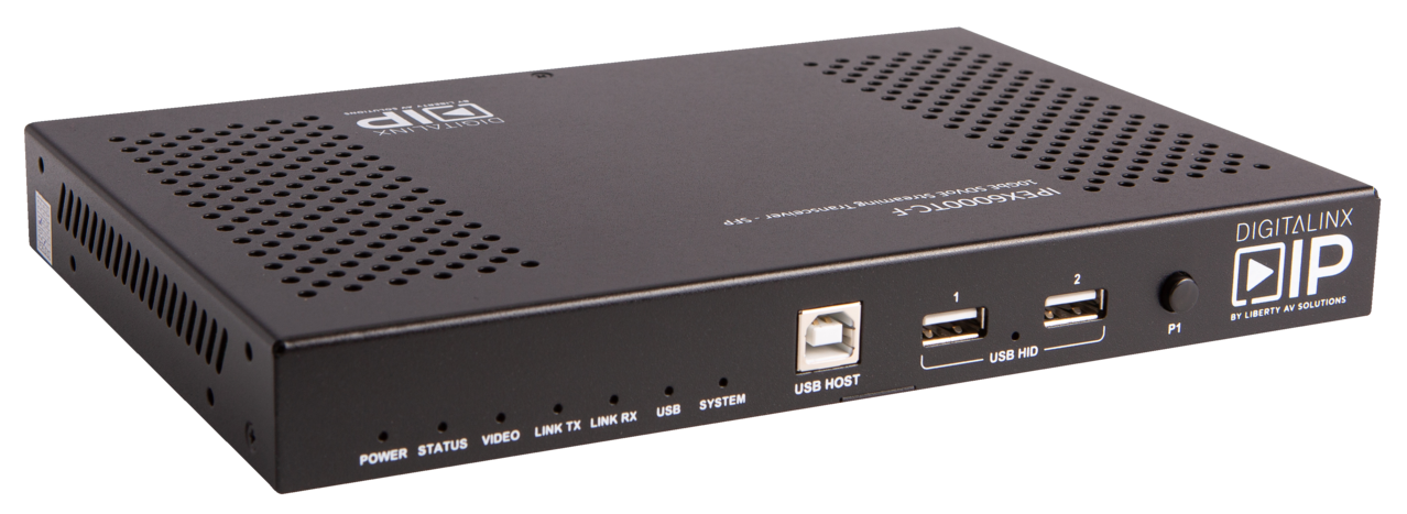 IPEX6000TC-F DigiIP 6000 Series AV over IP Transceiver SFP+ / Fiber