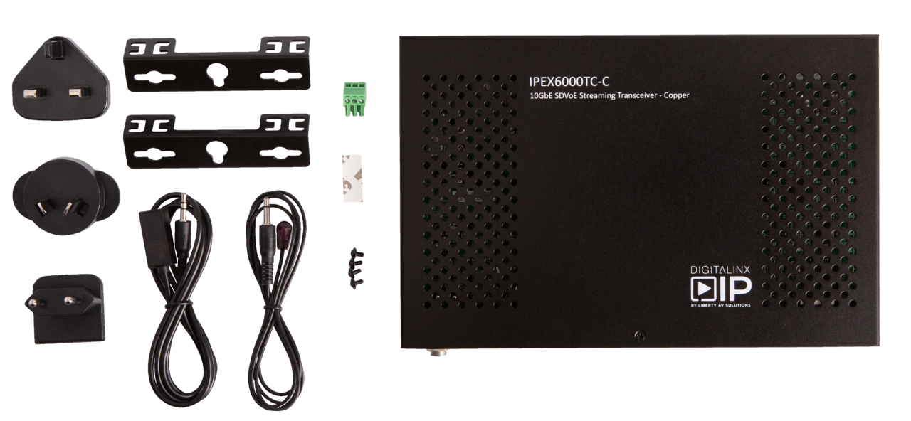 IPEX6000TC-C DigiIP 6000 Series SDVoE AV over IP Transceiver RJ45 / Copper w/ PoE