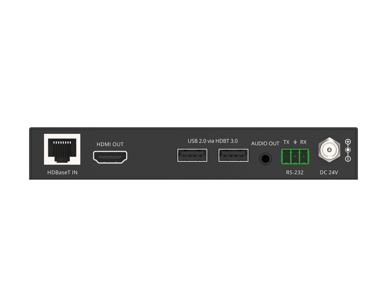 DL-1H1A1UWP-H3 Digitalinx Series 4K60 HDMI & USB HDBaseT 3.0 Wall Plate Extension Set