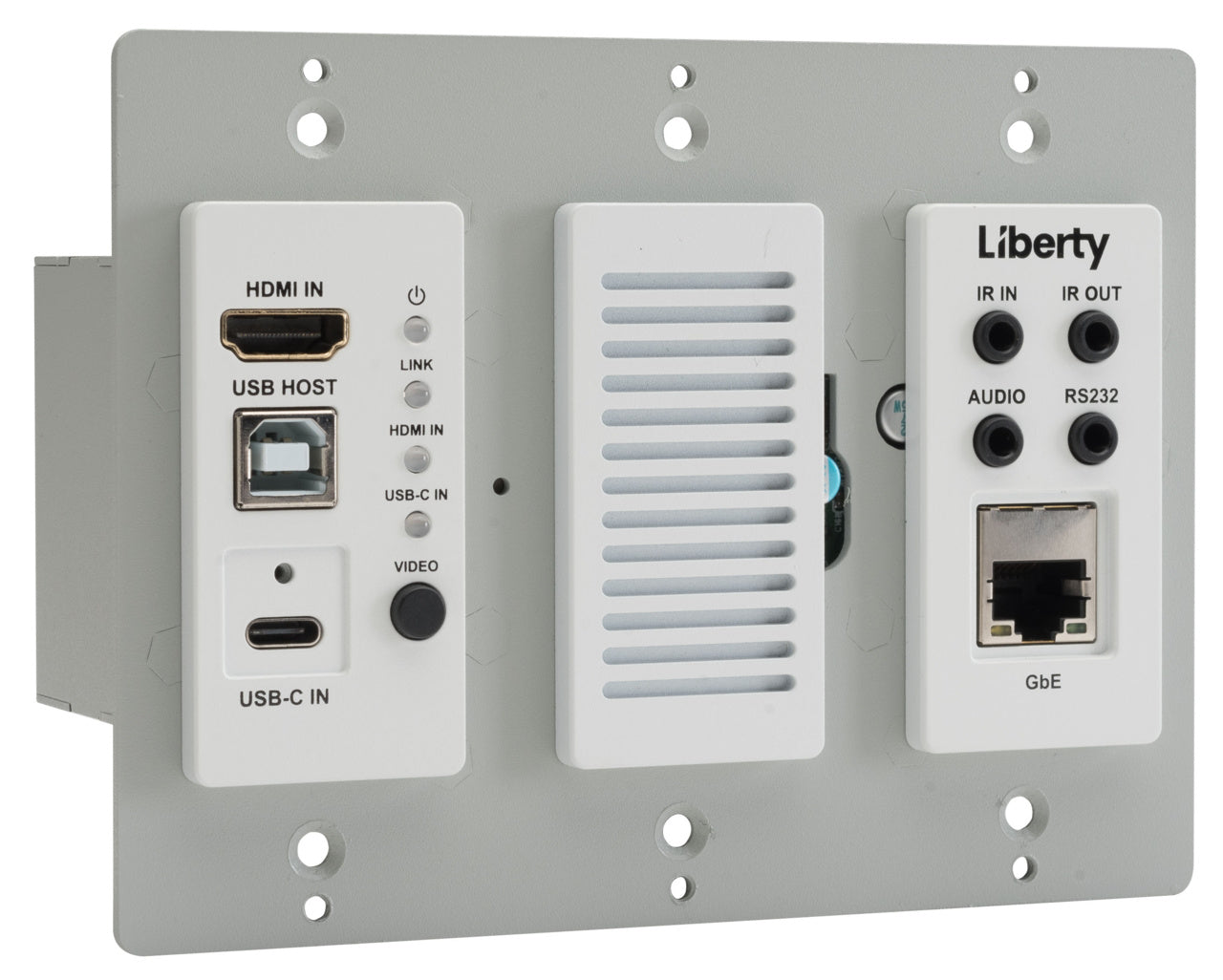 IPEX6001U-WP-W DigiIP 6000 Series SDVoE Wall Plate Encoder