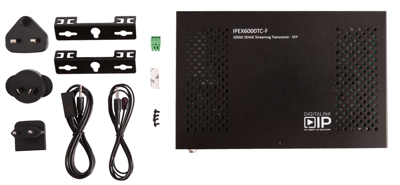 IPEX6000TC-F DigiIP 6000 Series AV over IP Transceiver SFP+ / Fiber