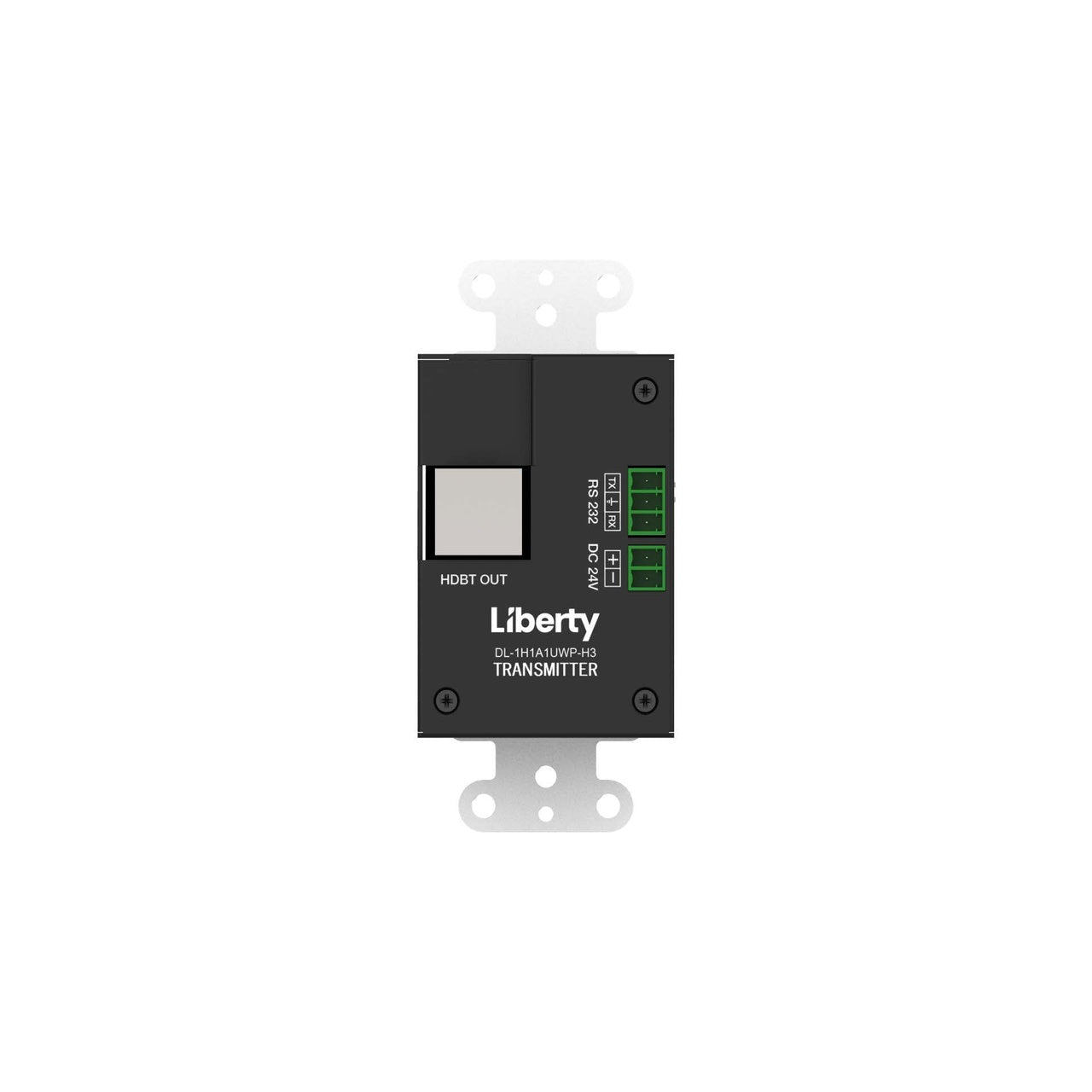 DL-1H1A1UWP-H3 Digitalinx Series 4K60 HDMI & USB HDBaseT 3.0 Wall Plate Extension Set