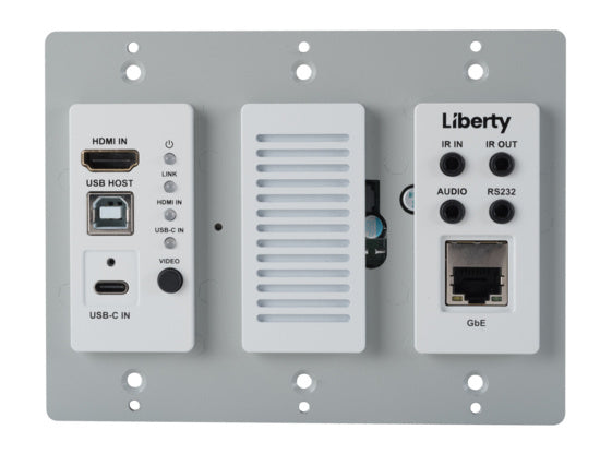 IPEX6001U-WP-W DigiIP 6000 Series SDVoE Wall Plate Encoder