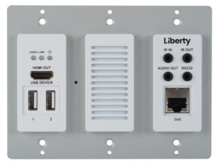 IPEX6001U-WP-W DigiIP 6000 Series SDVoE Wall Plate Encoder
