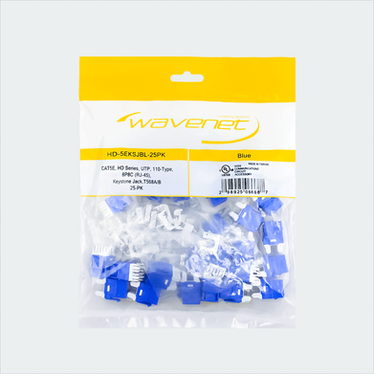 Manufacturer blue package photo labeled HD-5EKSJBL-25PK, 25-PK.