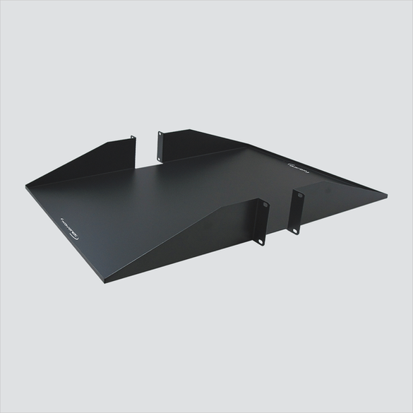 Wavenet 25-Inch 2U Double-Sided Solid Rack Shelves