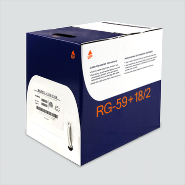 Manufacturer family reel-in-box illustration