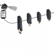 DL-AR2 UNIVERSAL HDMI ADAPTER RING COMPLETE ASSEMBLY WITH 4 ADAPTERS