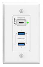 INT-USB3-CWP Intelix Series USB3.2 Gen 1 Extender Client Wall Plate