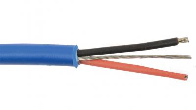 22-1P-CMP-EZ-VIO-BX High-Performance EZ-Strip Broadcast Audio 22 AWG 1-Pair Shielded Plenum Cable