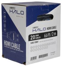 HALO-HC01MBP HALO 18G HDMI CBL AWM BLK 1.0M