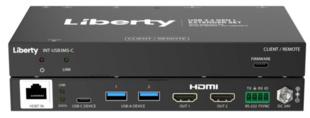 INT-USB3MS-C Intelix Series USB3.2 over HDBaseT Client Side Extender with DisplayLink