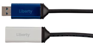 HALO-UPAAF-023M Liberty USB Halo High Speed Plenum Install Series