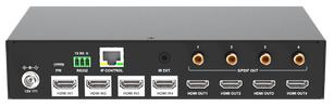 DL-HDM44AS-H2 DigitaLinx Series 4x4 HDMI 2.0 Matrix Switch w/ Auto Down-Scaling