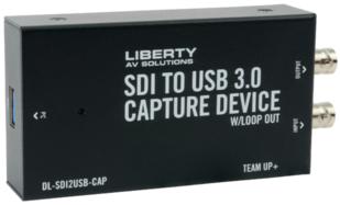 DL-SDI2USB-CAP TeamUp+ Series SDI to USB Capture Device w/Loop Out