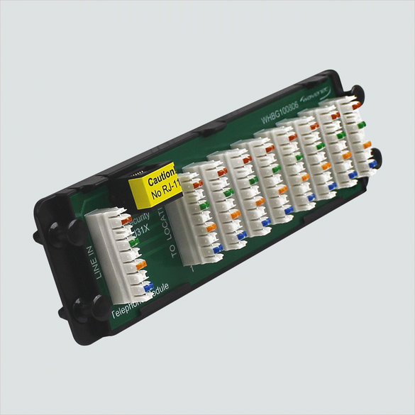 Wavenet WHBG100806 voice module with IDC line and location terminals