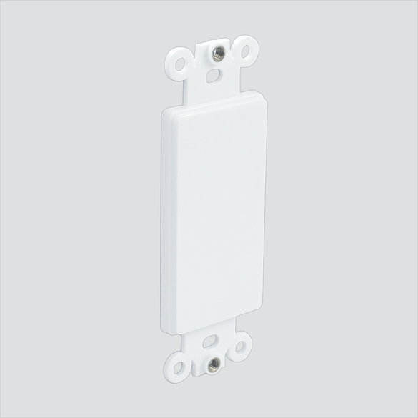 Manufacturer photo shows a white decorator blank insert. This listing supplies one Ivory item; the photo illustrates the form, not the selected color.
