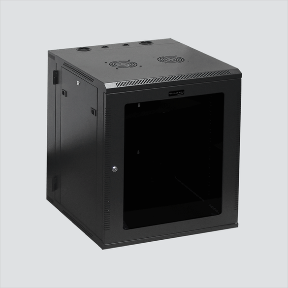 Wavenet CBTF-WM15U 15U wall cabinet with tempered-glass front door
