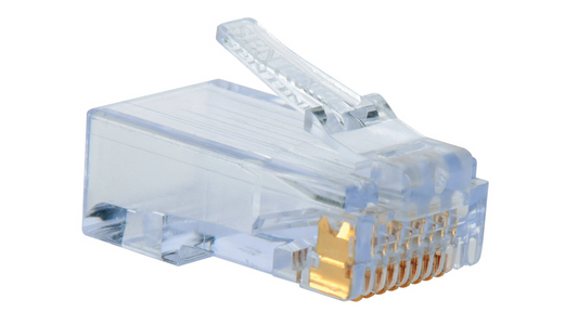 11108080034 Category 6 one-piece crimp RJ45 plug