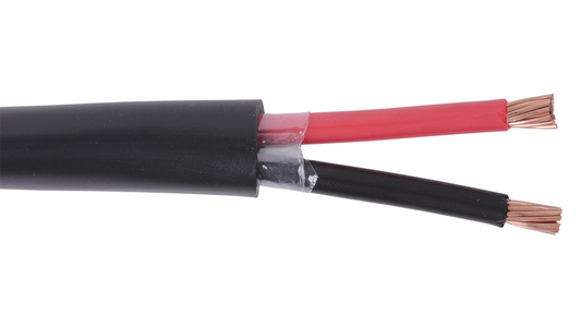 14-2C-DB-BLK Black Direct burial speaker cable 14 AWG 2 conductor cable