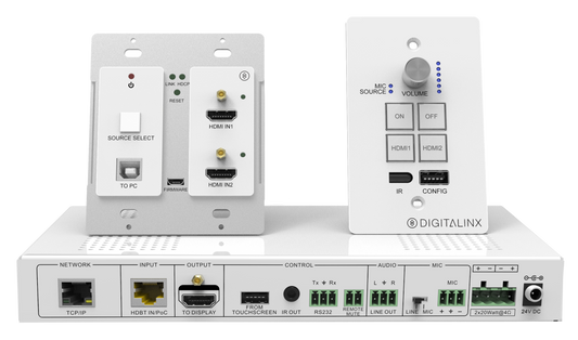 DL-RMKTC2H-W HDMI & USB2.0 Distribution and Control System