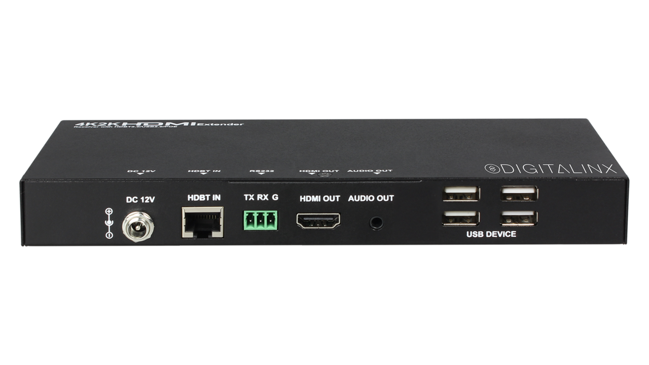 Digitalinx DL-HD2-RX HDBaseT 2.0 Receiver with USB hub