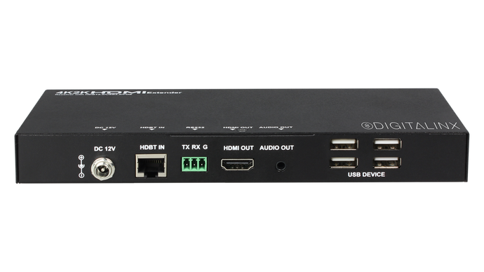 Digitalinx DL-HD2-RX HDBaseT 2.0 Receiver with USB hub
