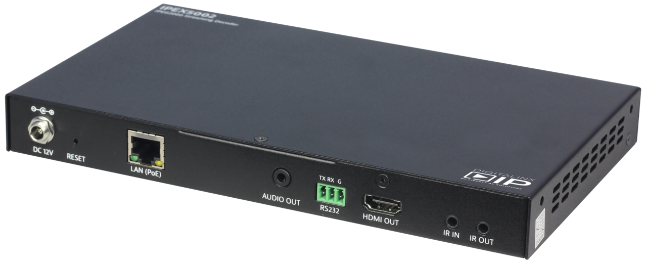 Digitalinx-IP 4K HDMI Over IP Decoder - IPEX5002