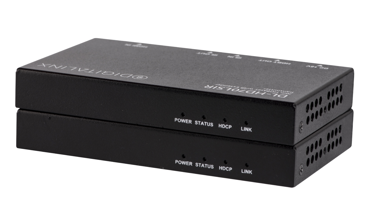 Digitalinx 4K HDMI Extender 70m HDBaseT and IR - DL-HD70LSIR