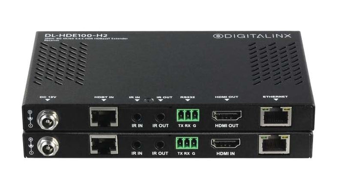 Digitalinx HDMI 2.0 18G 4K HDR 100m Extender Set DL-HDE100-H2