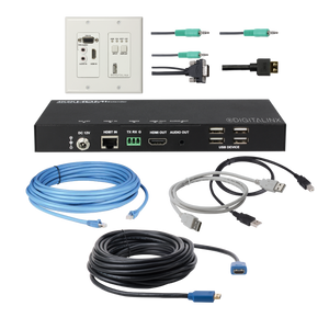 EDU-HVUC-4K Digitalinx HDMI, VGA and USB 2.0 Extender with Control