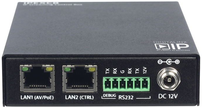 IPEXCB HDMI Over IP RS232/IP Control Box for DigitalinxIP 2000 & 5000 series products