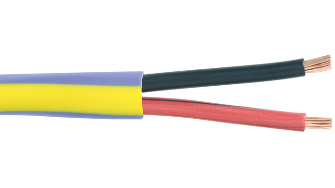 16-2C-VAN Violet OEM systems lighting control for Vantage 16 AWG 2 conductor 300V low capacitance cable