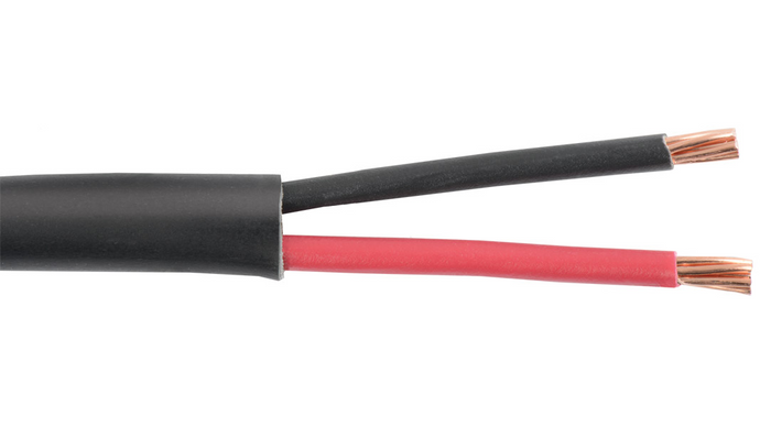 Liberty 18-2C-P-BLK 18 AWG 2 Conductor Plenum Cable - Black