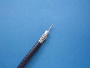 20-CMP-VID-BLK-500 Black Serial digital RG59 dual shield 4.5 GHz plenum coaxial cable