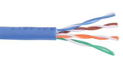 24-4P-L5-EN-BLK-CS Black Category 5e U/UTP EN series 24 AWG 4 pair unshielded cable