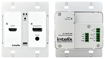 Intelix HDMI/DisplayPort Auto-Switching Wallplate