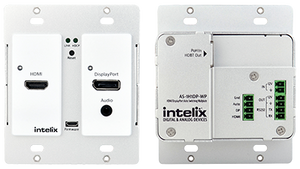 Intelix HDMI/DisplayPort Auto-Switching Wallplate