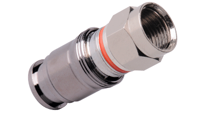 CM-RG6L-F C-Tec2 RG6 F Plugs for non-Plenum Single, Dual, Tri or Quad Shield formats