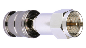 CM-RGB23-F C-Tec2 Mini-RG59 Solid F Plugs for Single or Dual shield formats