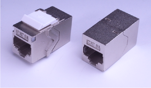 CP8DZ00A Keystone compatible Category 6A STP Shielded Coupler insert